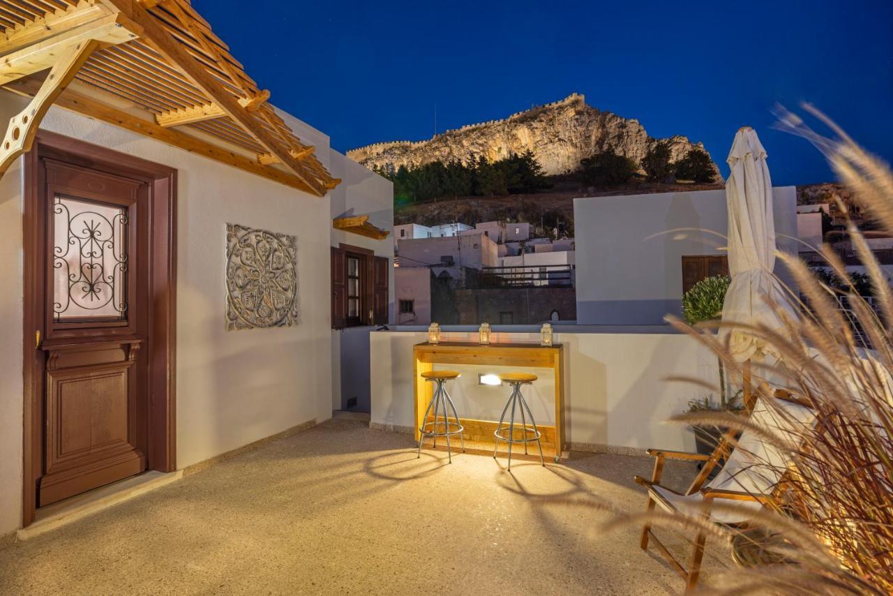 Filigrana Villa Lindos Exteriör bild